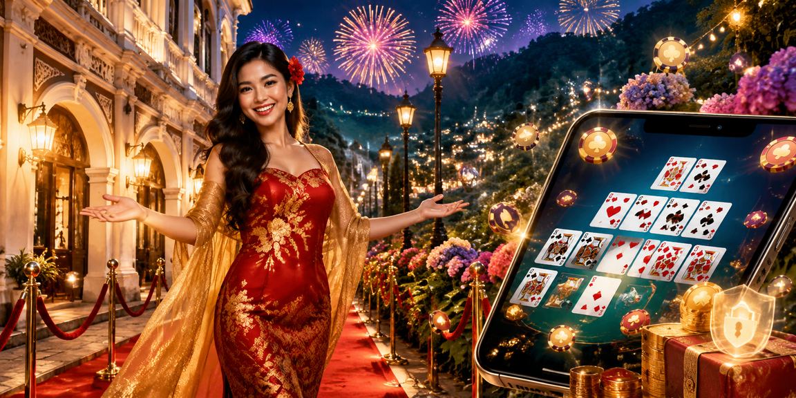 Pemain Malaysia menikmati permainan rummy secara dalam talian dengan suasana santai