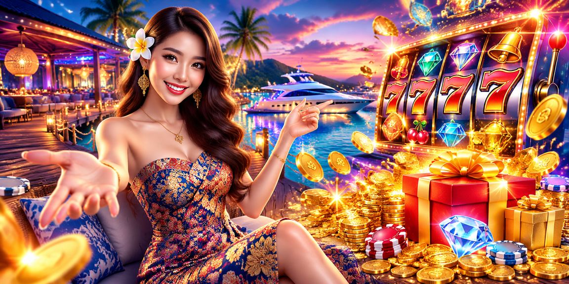 Pemain Sabah bermain slot dalam talian dengan motif batik yang menggambarkan budaya tempatan